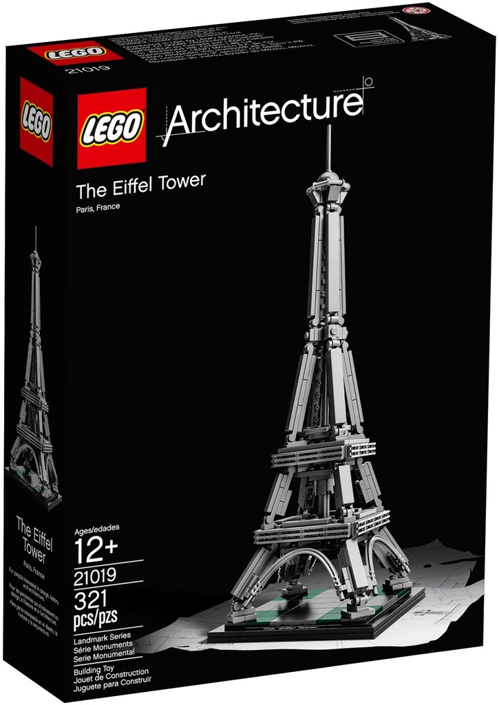 LEGO ARCHITECTURE Wieża Eiffla 21019