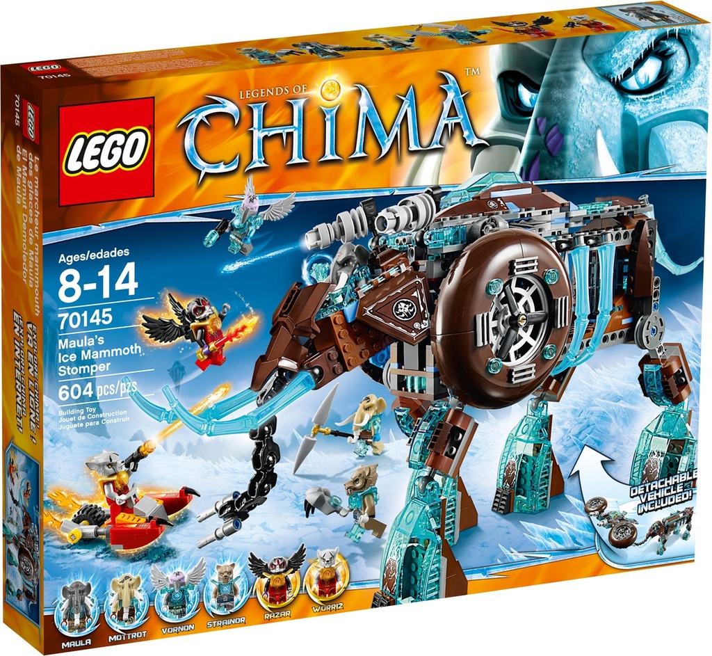 LEGO CHIMA Lodowa Machina Maula 70145