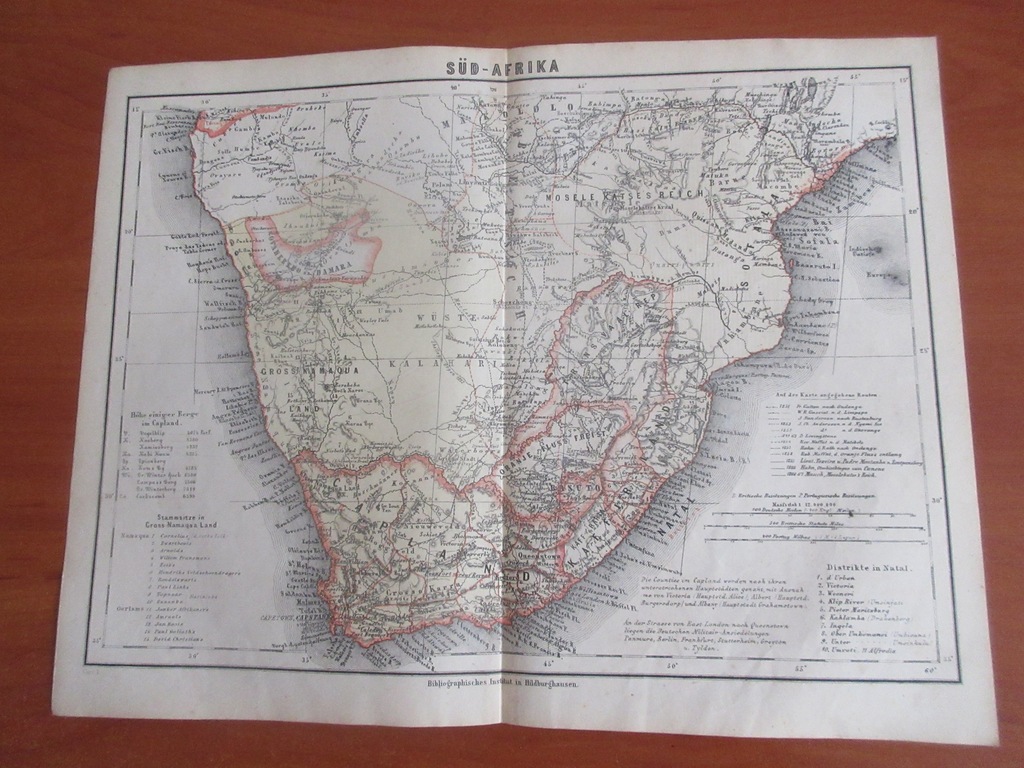TRANSWAL ORANIA  KRAJ PRZYLĄDKOWY  1867 ROK