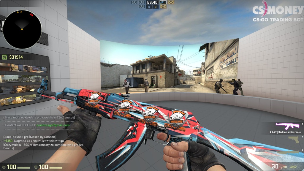 Skin CS:GO | AK-47 Point Disarray (Field Tested)