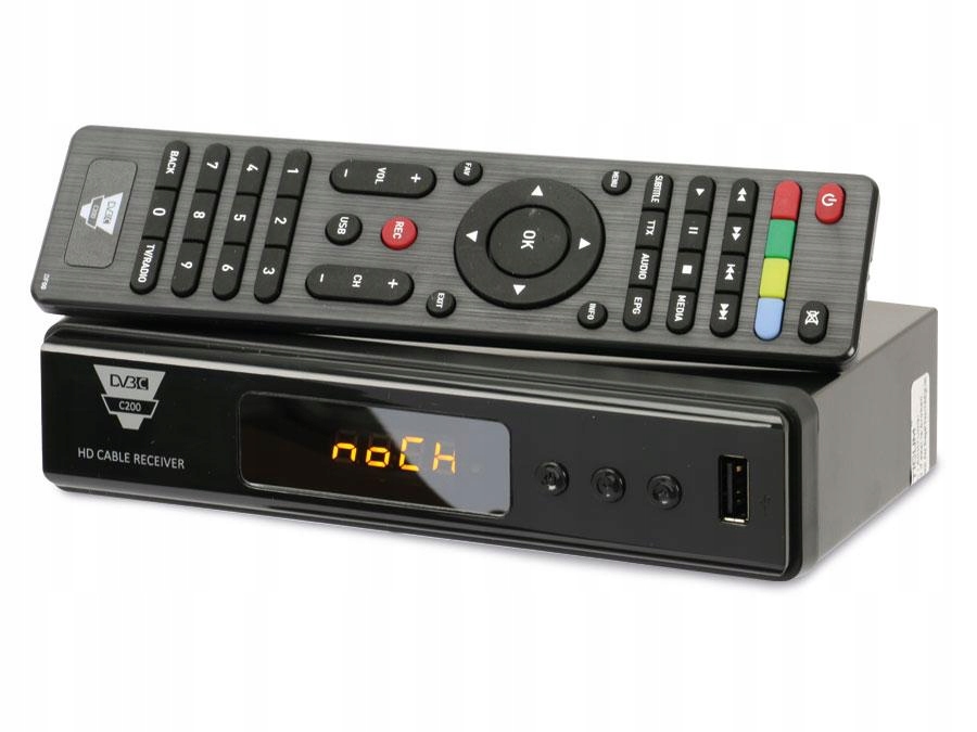 Tuner Dekoder DVB-C Opticum HD C200 PVR Kablówki - 7137388255 ...