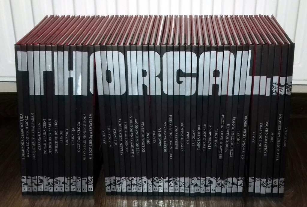 THORGAL kolekcja Hachette - 45 tomów + grafiki