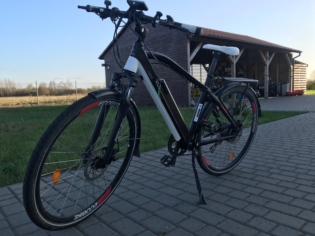 Rower elektryczny E-bike Ecobike Ui5 M 34 KM/H