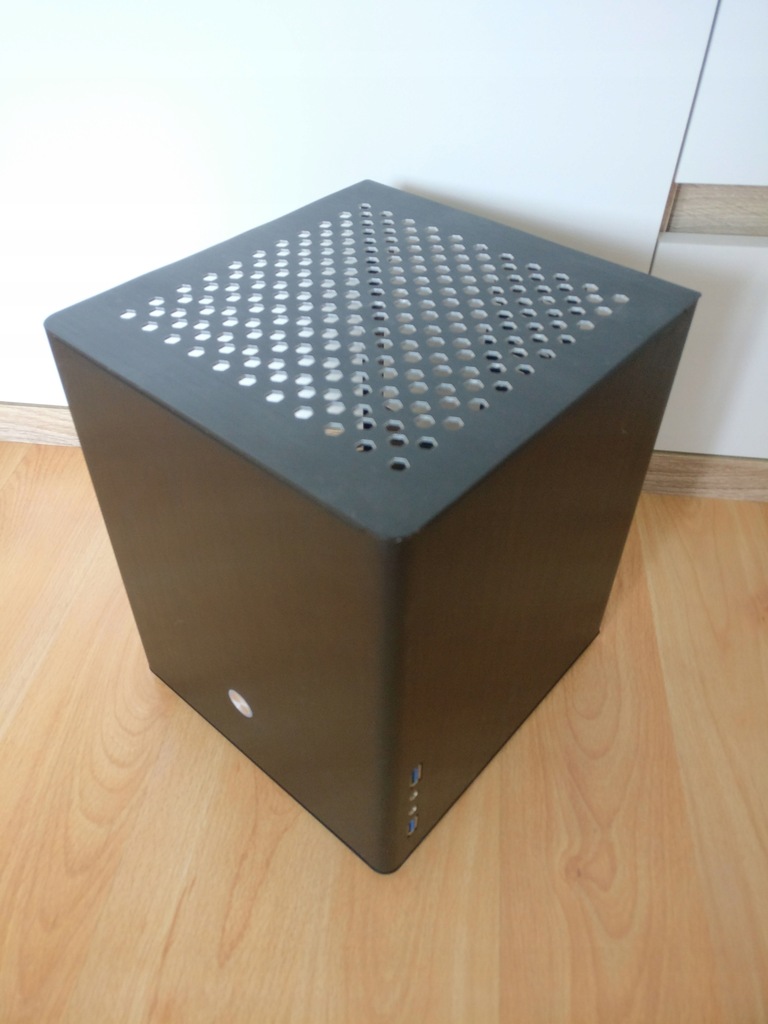 Obudowa ITX Jonsbo V3+ czarna oem Cooltek Coolcube