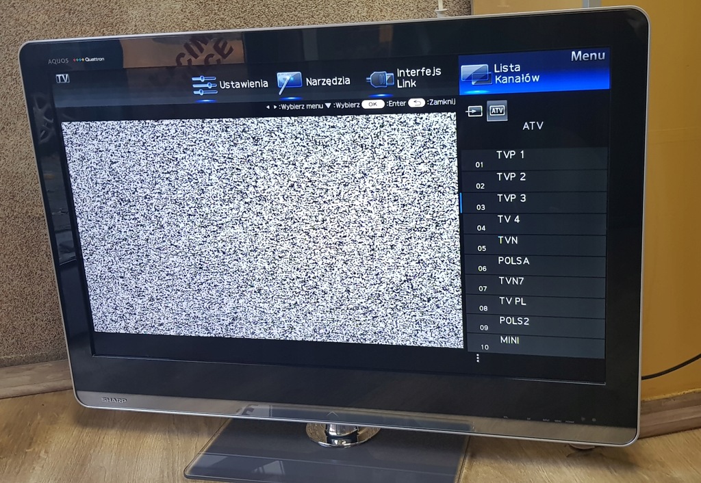 SHARP AQUOS LC40LE810E 6291/s/18 7657573334 oficjalne archiwum Allegro