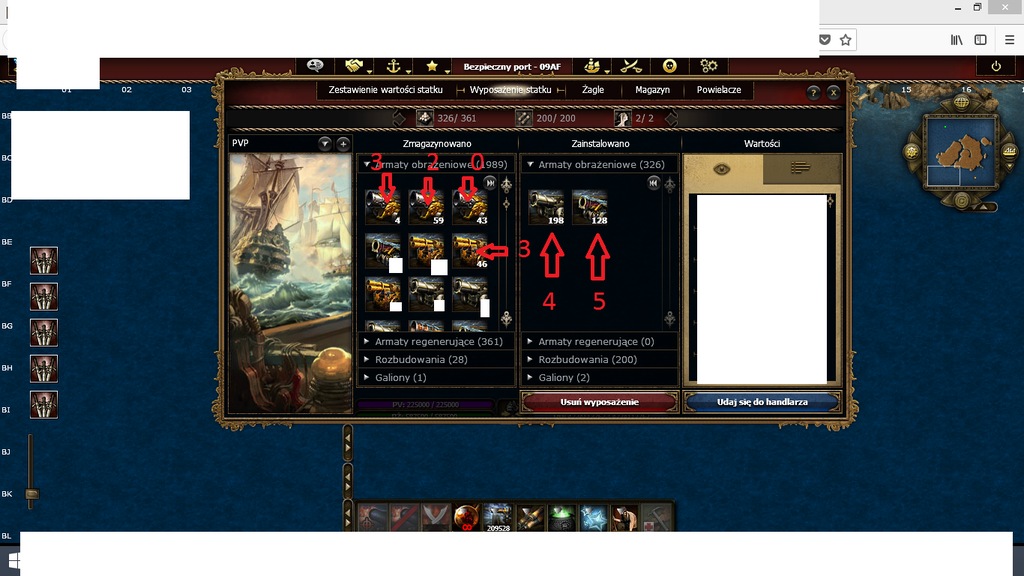 SEAFIGHT LVL 30, Młoty, PB, MOCNE konto!!!