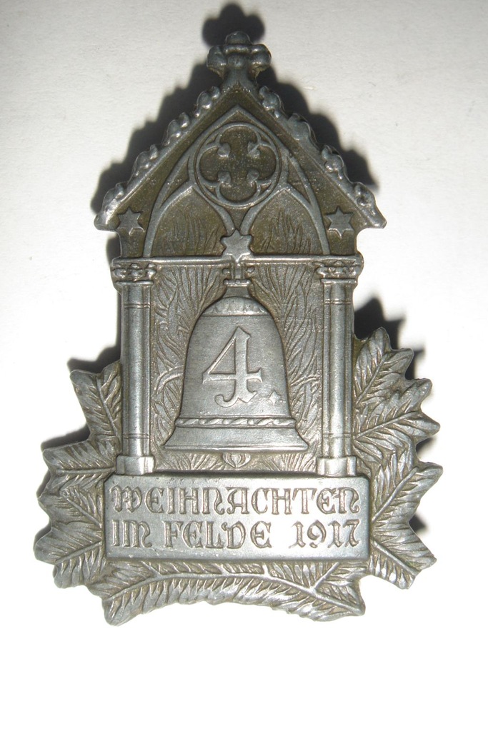 Odznaka - Kappenabzeichen - 4 Wigilia w Polu 1917r