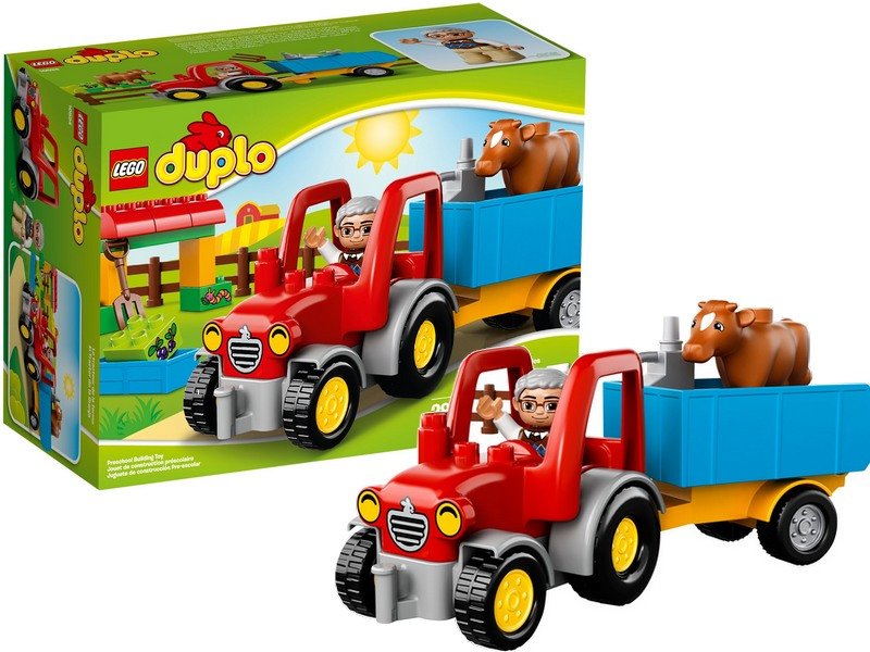 LEGO Duplo 10524 Traktor XL Farma SZYBKO PEWNI
