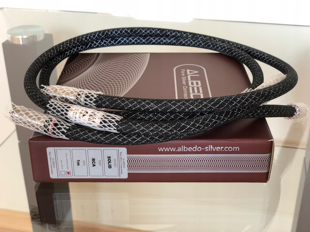 Interkonekt Albedo Solid MONOCRYSTAL RCA 2x1m