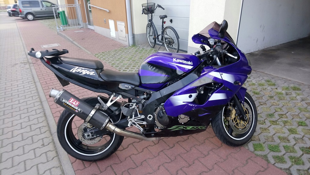 KAWASAKI ZX9R 2002r. - 7553600404 - oficjalne archiwum Allegro