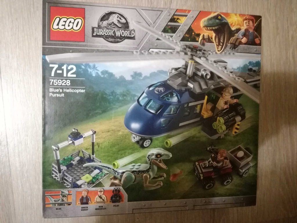 !MEGA okazja Zestaw LEGO Jurassic 75928 Smiglowiec