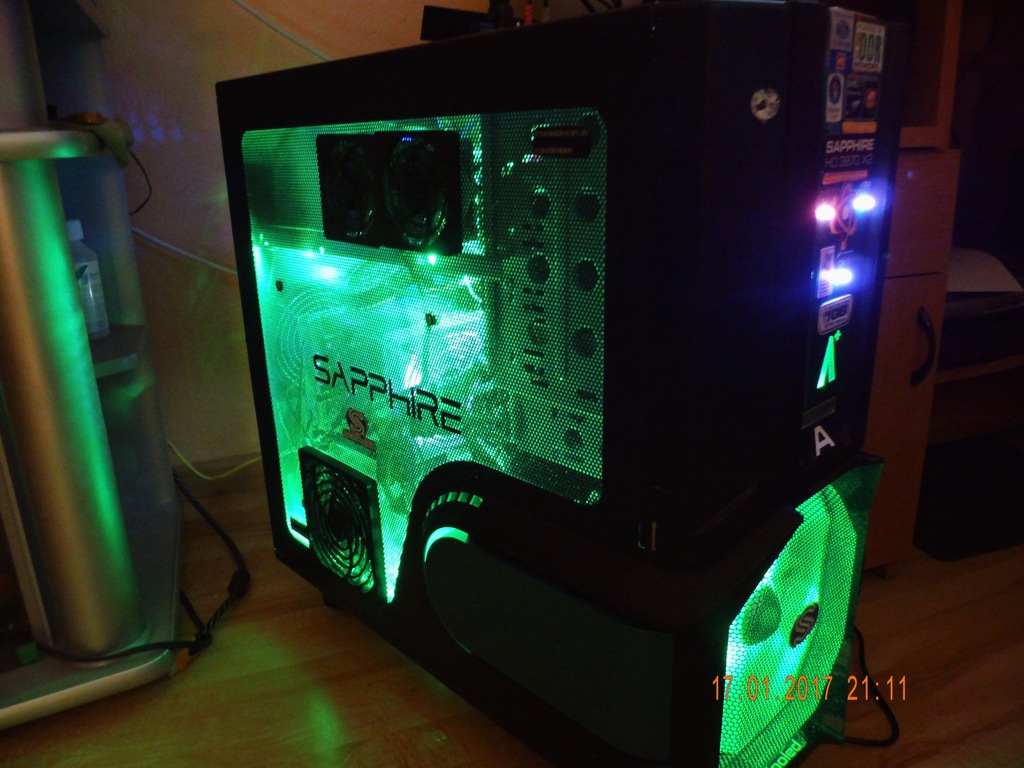 Obudowa Aplus Diablo MOD zasilacz 700W zestaw BDB