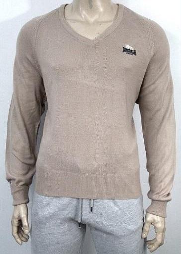 Sweter męski cienki beżowy XL, XXL