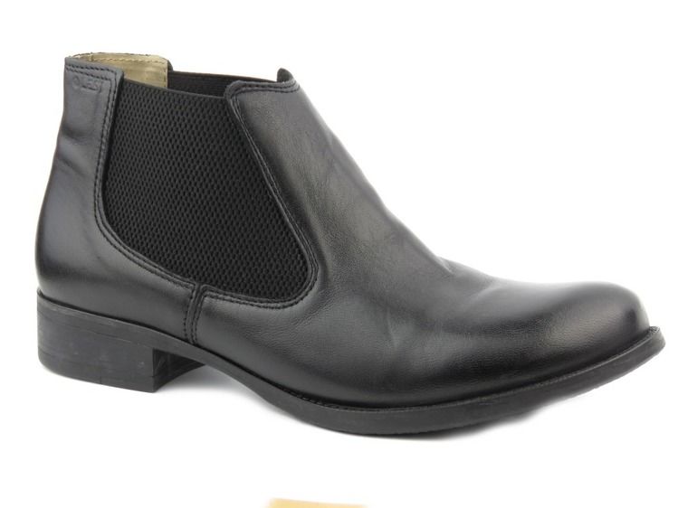 BOTKI DAMSKIE LESTA 6381 SKÓRA 41 SZTYBLETY OKAZJA
