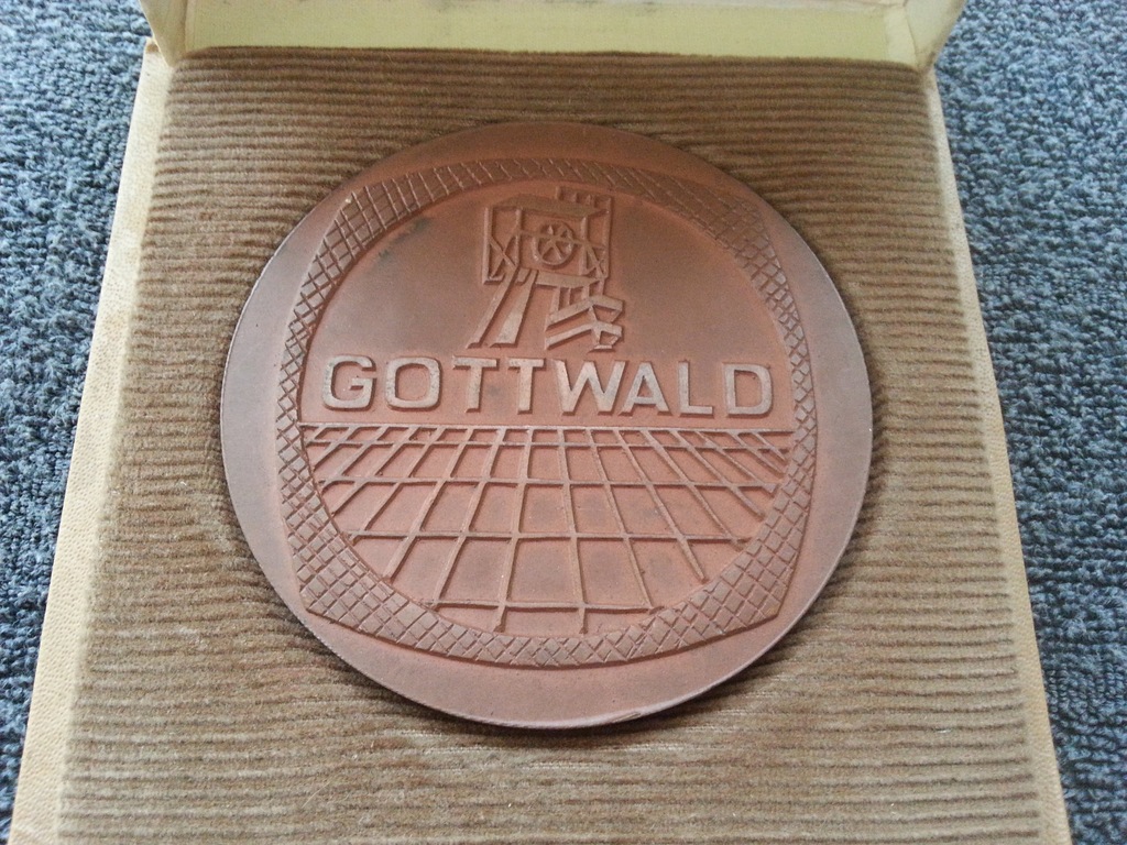 MEDAL Z KOPALNI GOTTWALD KATOWICE (brąz)