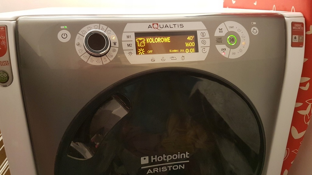 Pralko-suszarka HOTPOINT-ARISTON AQD1071D 69 EU/B