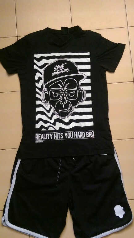 Zestaw Cropp t-shirt ,szorty koszykarskie na 180cm