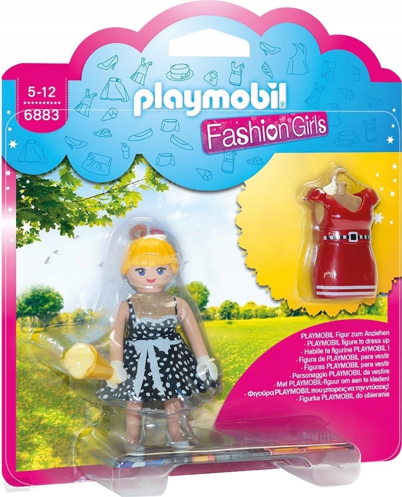 PLAYMOBIL 6883 Fashion Girls Figurka Lata 50