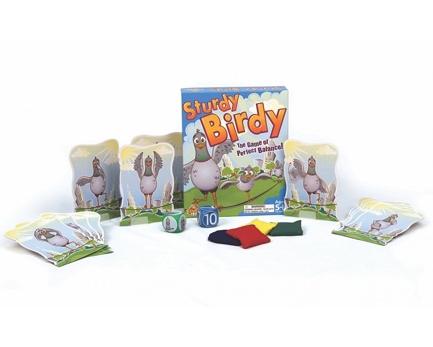 Fat Brain Gra Balansujący Gołąbek Sturdy Birdy