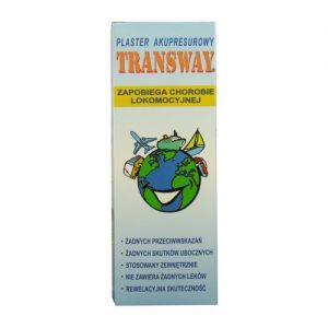TRANSWAY plaster zapobiegający chorobie lokomocyjn