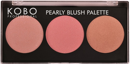 KOBO PALETA 3 ROZY PEARLY BLUSH PALETTE +GRATIS!