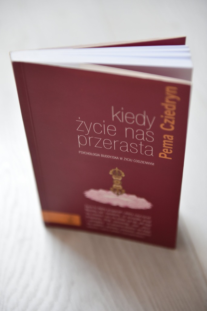 PEMA CZIEDRYN CHODRON - KIEDY ŻYCIE NAS PRZERASTA