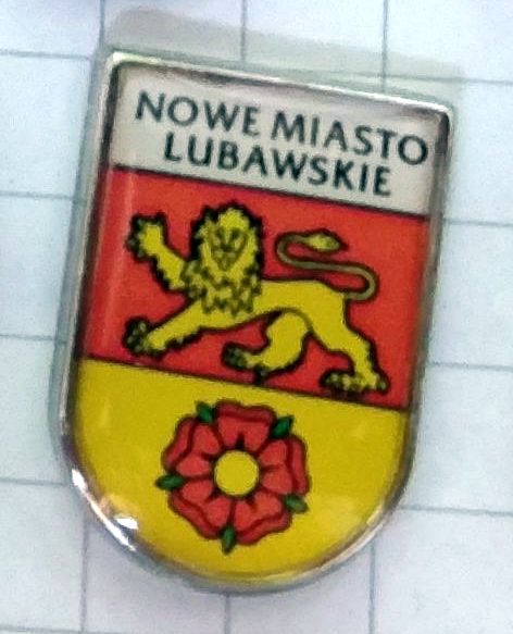 Odznak Herb Nowe Miasto Lubawskie heraldyka