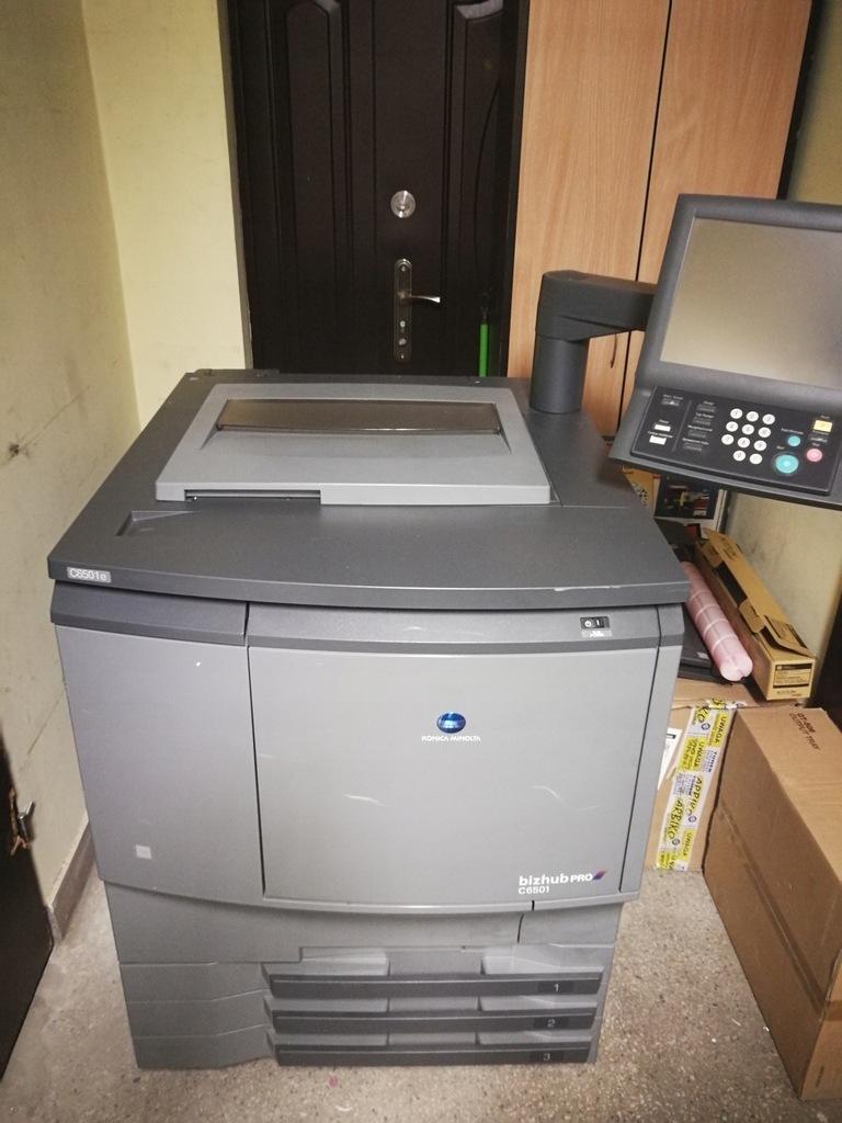 Konica Minolta Bizhub PRO C6501 Oce CS 665 FV 23%