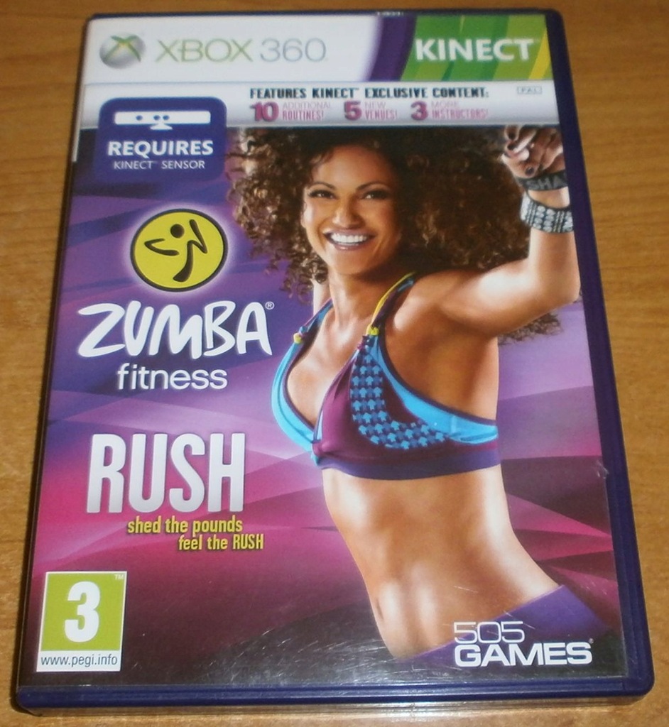 ZUMBA FITNESS RUSH Xbox 360