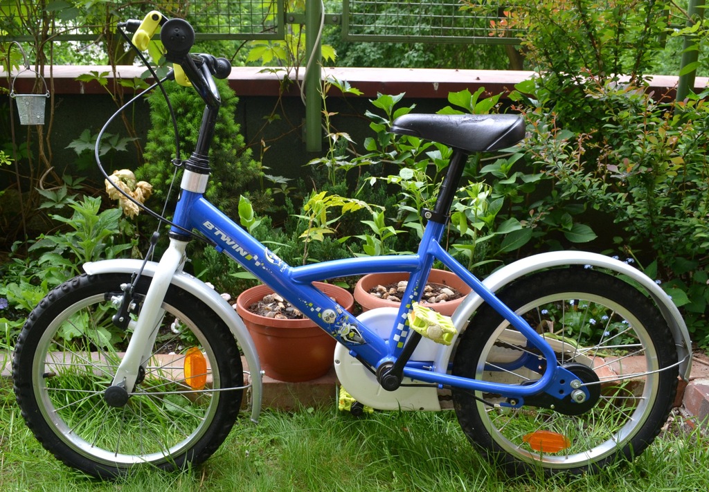 ROWER 16" DECATHLON Cop Trooper B'TWIN police 7330542537 oficjalne archiwum Allegro