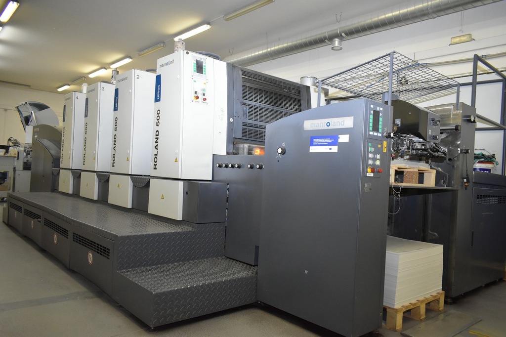 Maszyna poligraficzna ROLAND 504 P