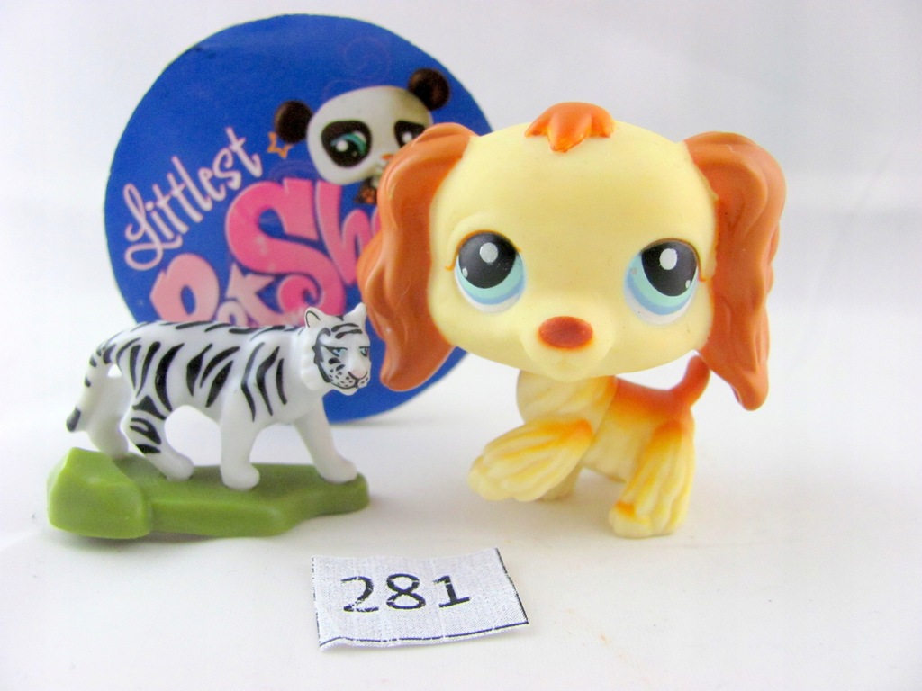 LPS pet shop spaniel piesek pies #298 (281)