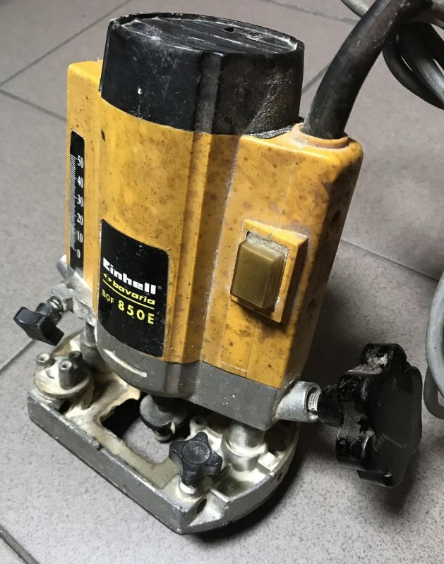 FREZARKA EINHELL BAVARIA BOF 850E - 7736944079 - oficjalne archiwum Allegro