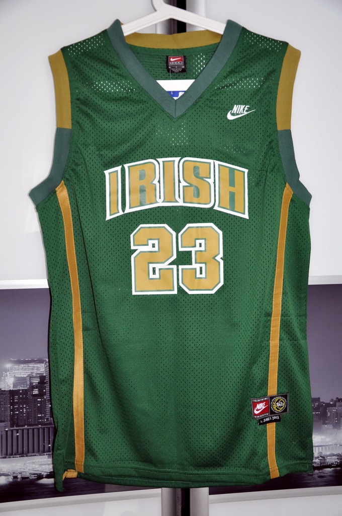 Koszulka Lebron James IRISH # 23 Classic UNIKAT !