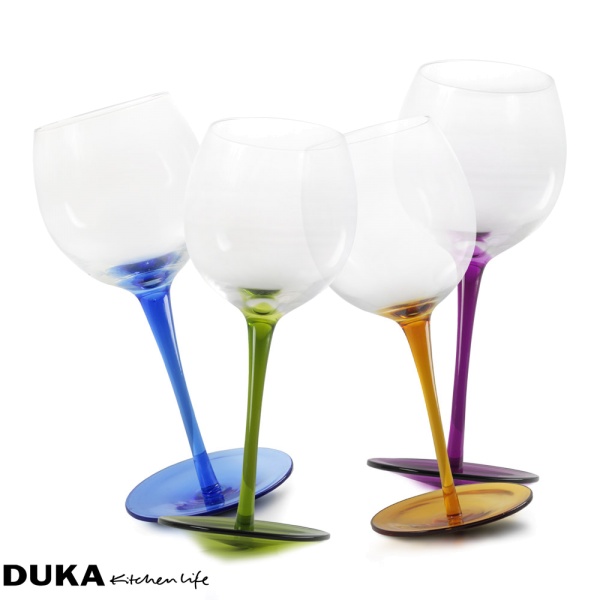 KIELISZKI DUKA JOY TAŃCZĄCE KIELISZKI DO WINA