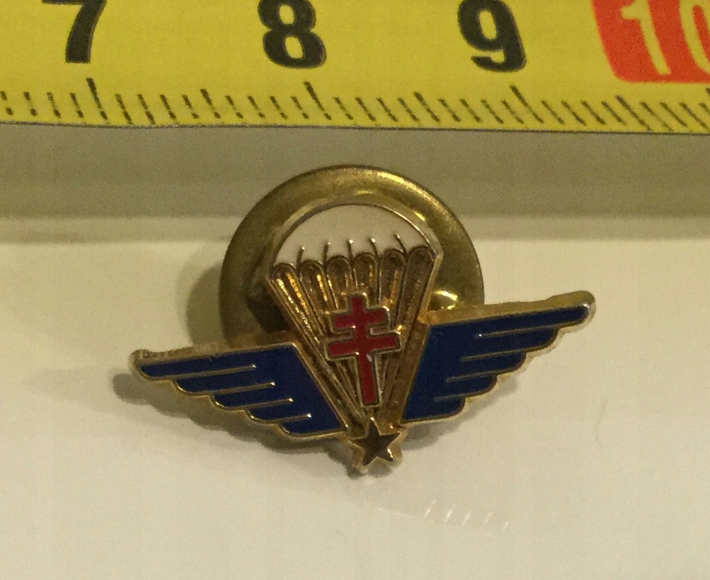 Odznaka spadochronowa miniaturka II wojna światowa
