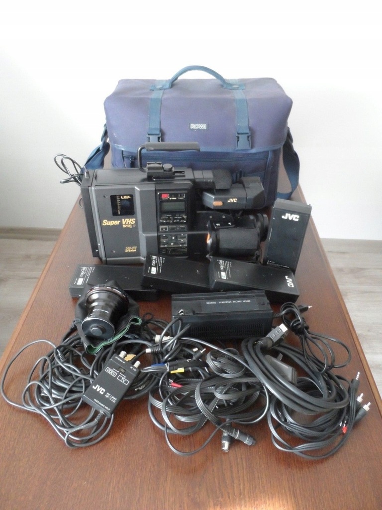 Kamera S-VHS JVC GF-S1000 Mega zestaw Mega unikat