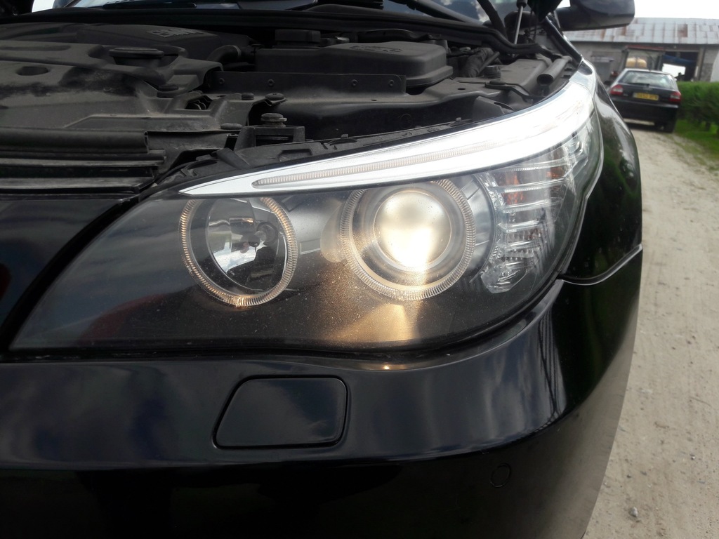 BMW E60 LIFT Lampa lewa soczewka, Anglik 6839460899