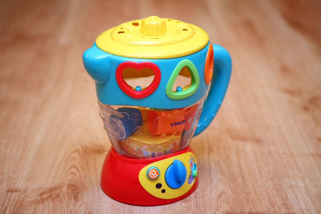 VTECH MIKSER BLENDER DZBANUSZEK SHAPE SORTER