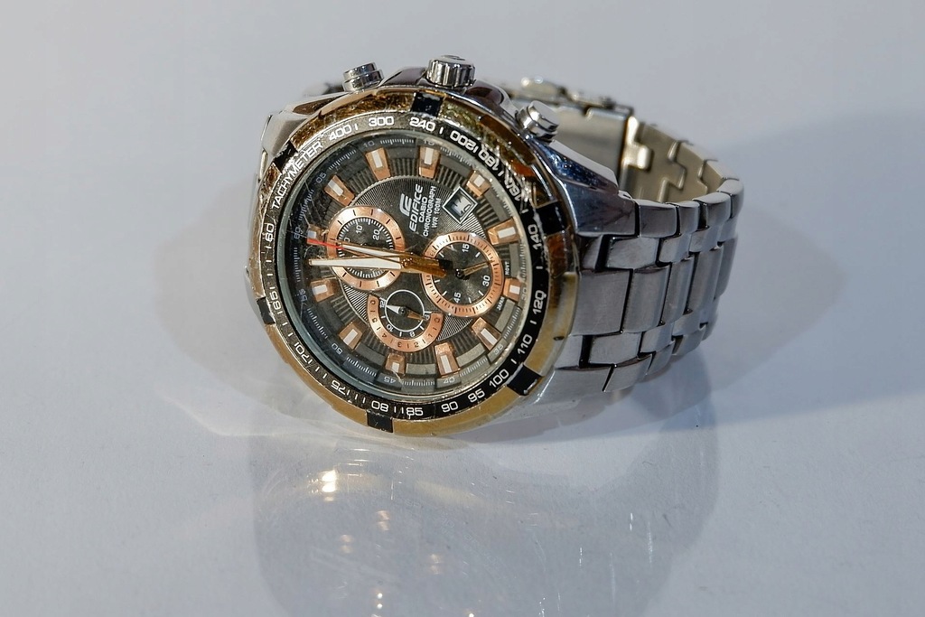casio edifice efr 539 dy stainless steel