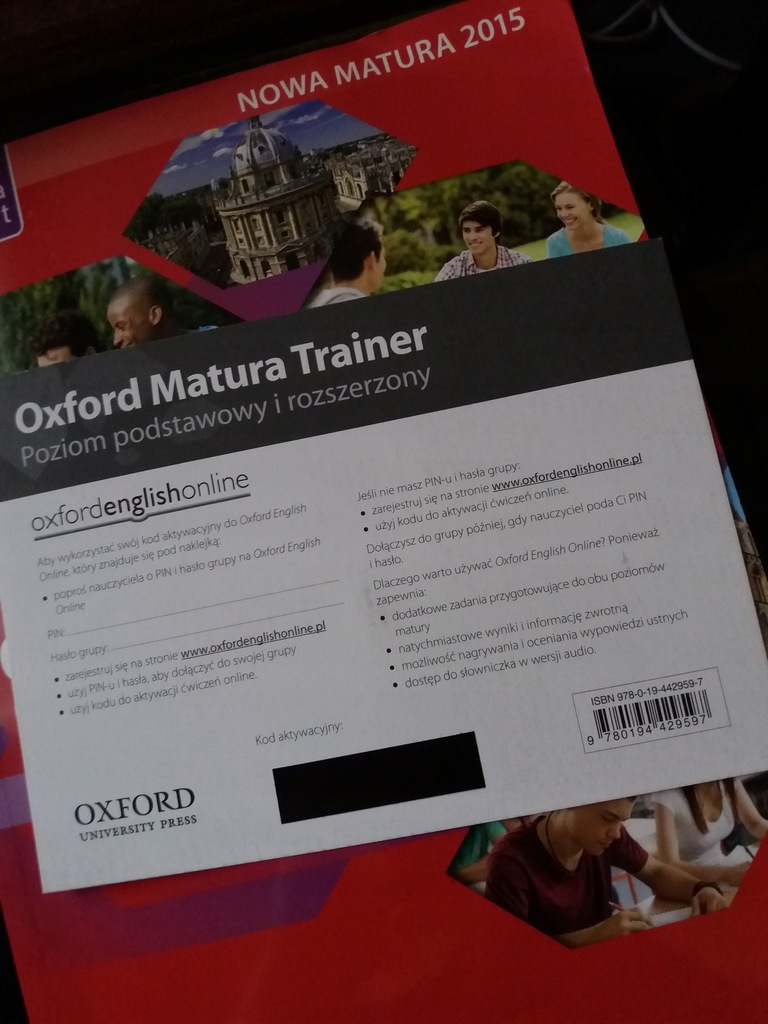 Oxford Matura Trainer - Poziom Rozszerzony KOD - 7648771577 - Oficjalne ...