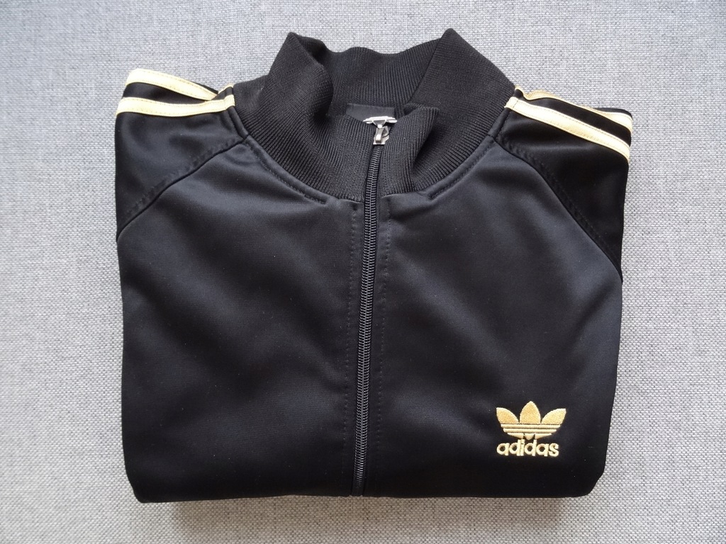 adidas bluza złote paski adidas bluza złote paski