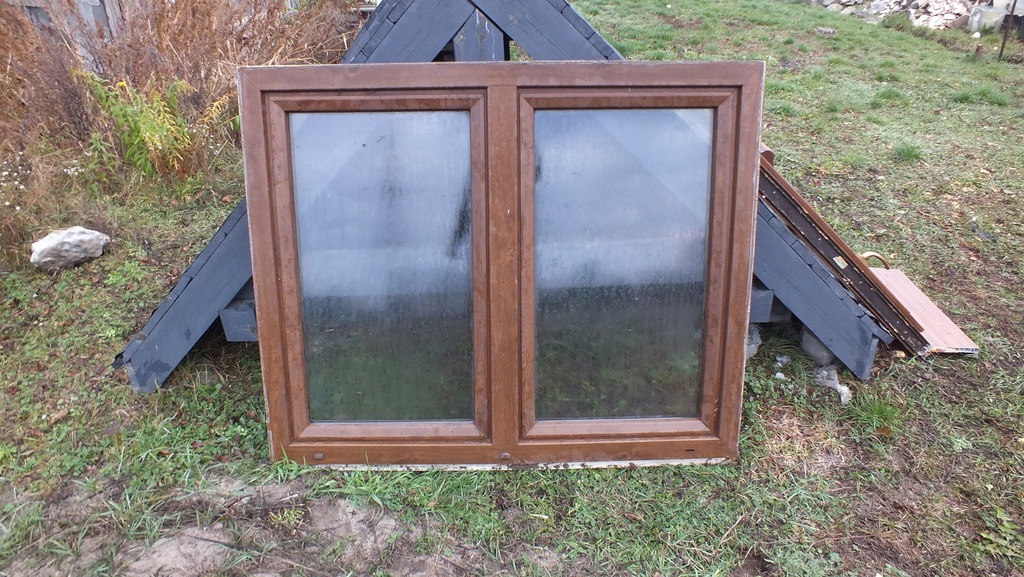 OKNO 116X143 OKNOPLAST KOLOR ORZECH
