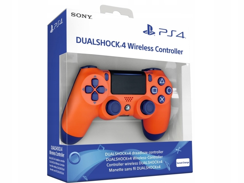 NOWY Pad Dualshock 4 V2 PS4 Orange ! Wejherowo