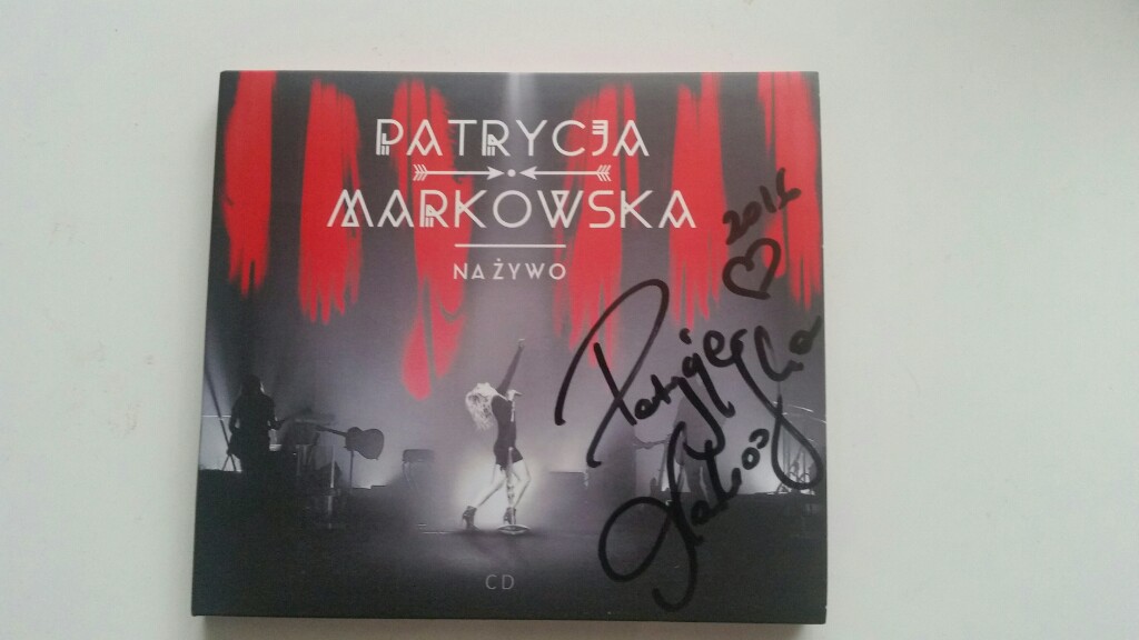 Patrycja Markowska na żywo. Autograf.