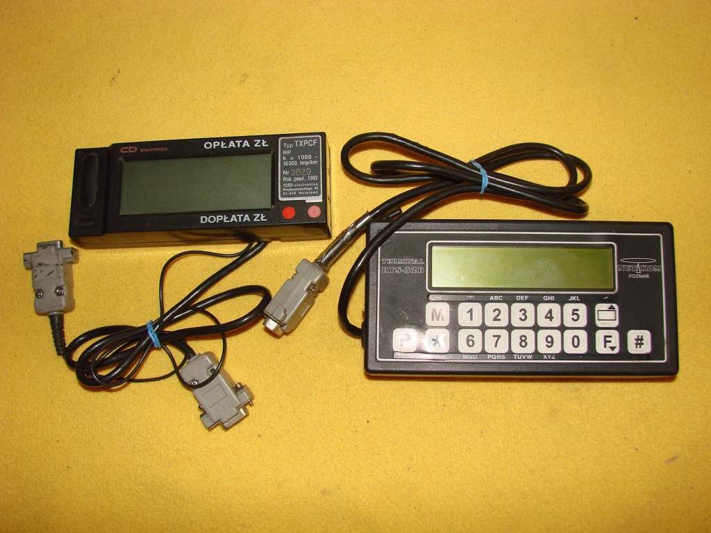 taksometr TXPCF z terminalem RTS-32B