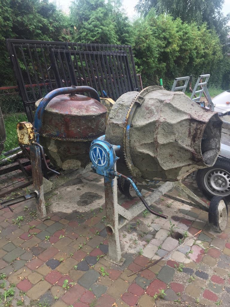 Betoniarka używana 160l 220V