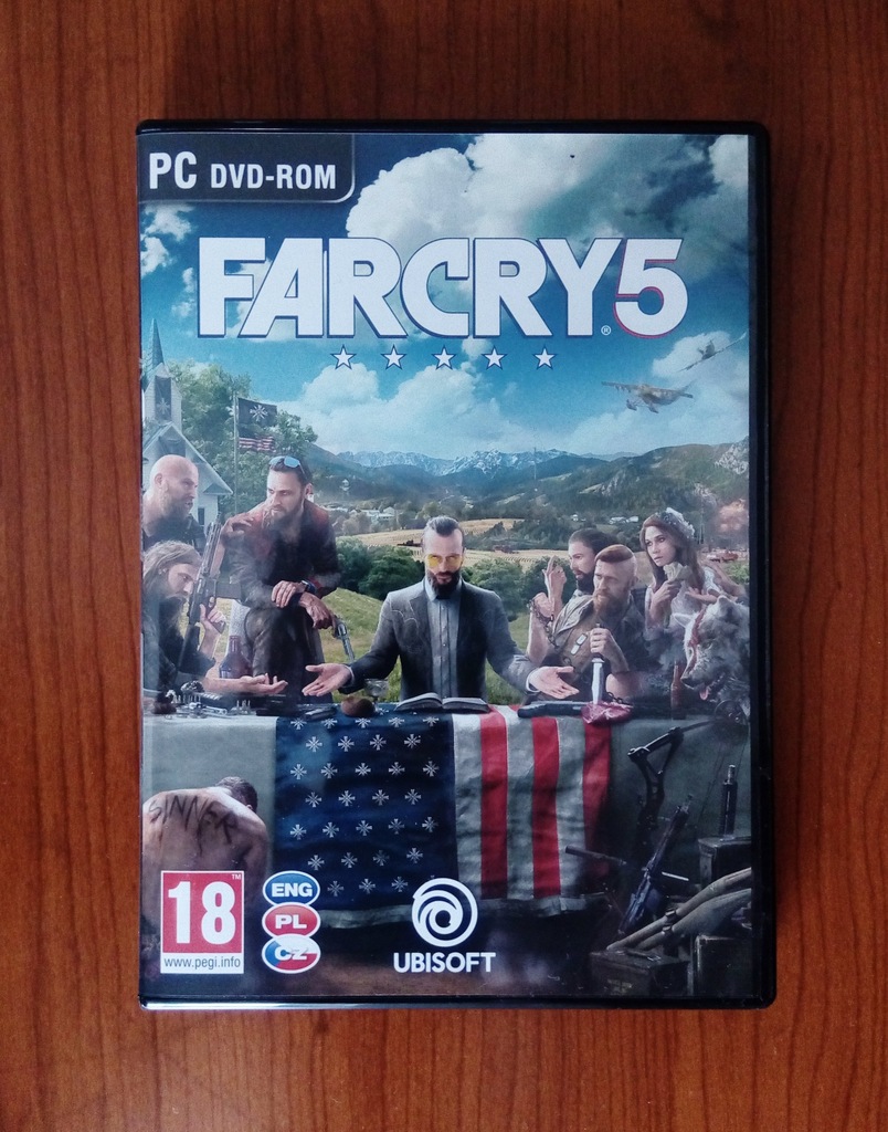 FAR CRY 5  - PC WERSJA PUDEŁKOWA DVD OD 1 ZŁ !!!