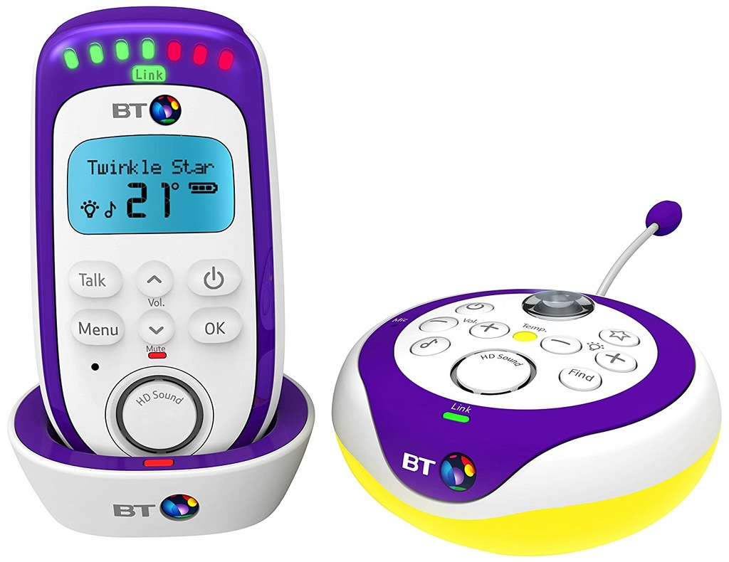 Niania BT Digital Baby Monitor 350 Lightshow