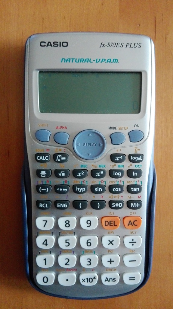 kalkulator naukowy CASIO fx 570ES PLUS macierze